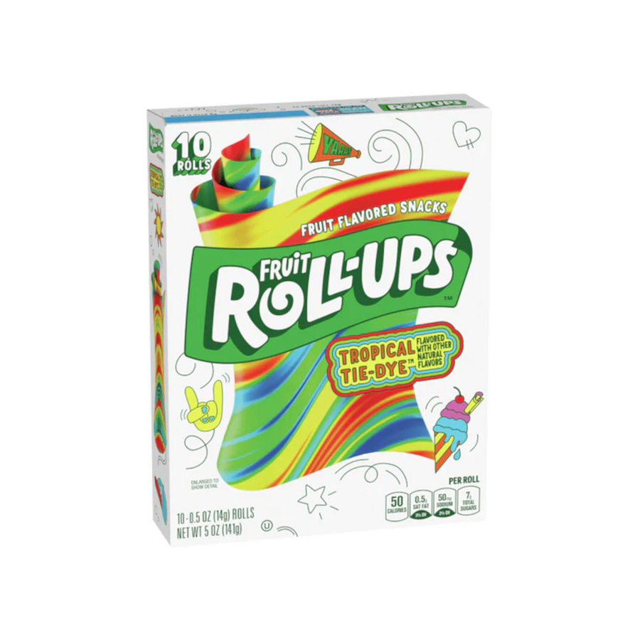 Fruit Roll Ups Tropical Tie-Dye