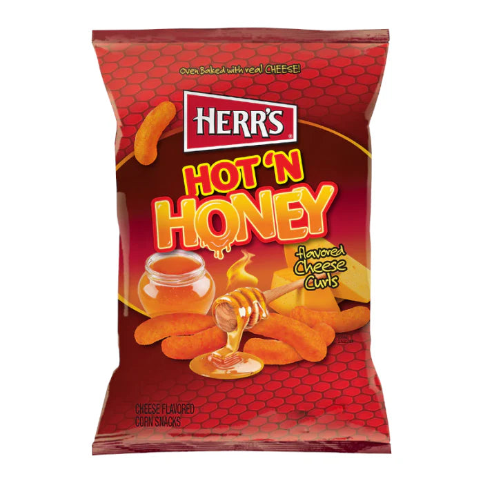 Herr's Hot Honey Cheese Curls