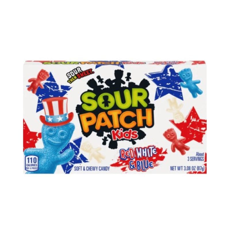 Sour Patch Kids Red,White & Blue Theatre Box