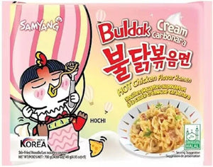 Buldak Carbonara  Hot Chicken Flavour Ramen 140g