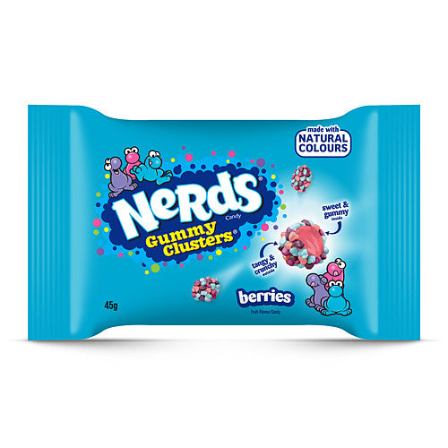 Nerds Gummy Clusters (Berry) 45g