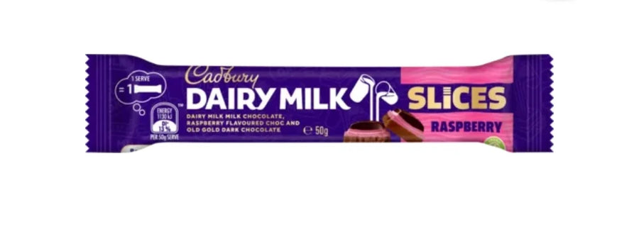 Cadbury Slices Raspberry