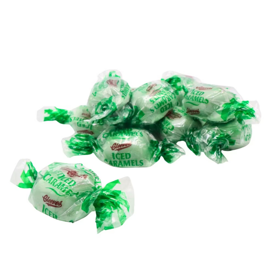 Cleeve's Mint Iced Caramels