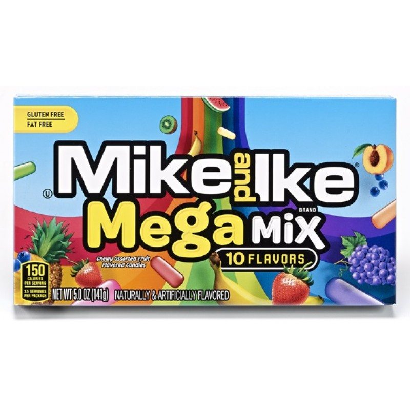 Mike and Ike Mega Mix Theatre Box 5oz (141g)