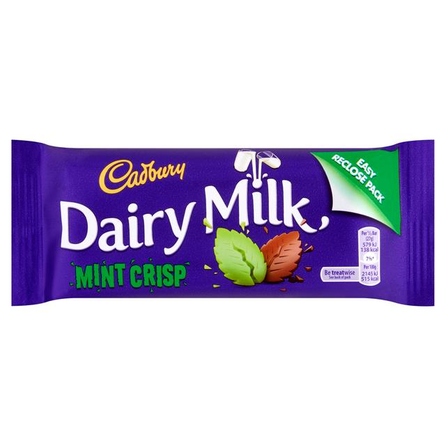 Cadbury's Dairy Mint Crisp 54g