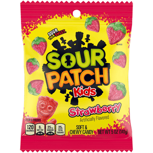 Sour Patch Kids Strawberry 5oz (141g)