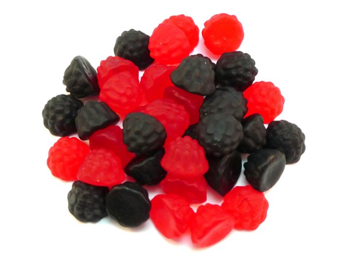 Gummy Red & Black Berries
