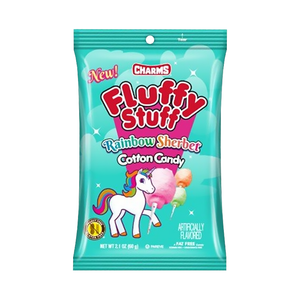 Fluffy Stuff Cotton Candy Rainbow Sherbet
