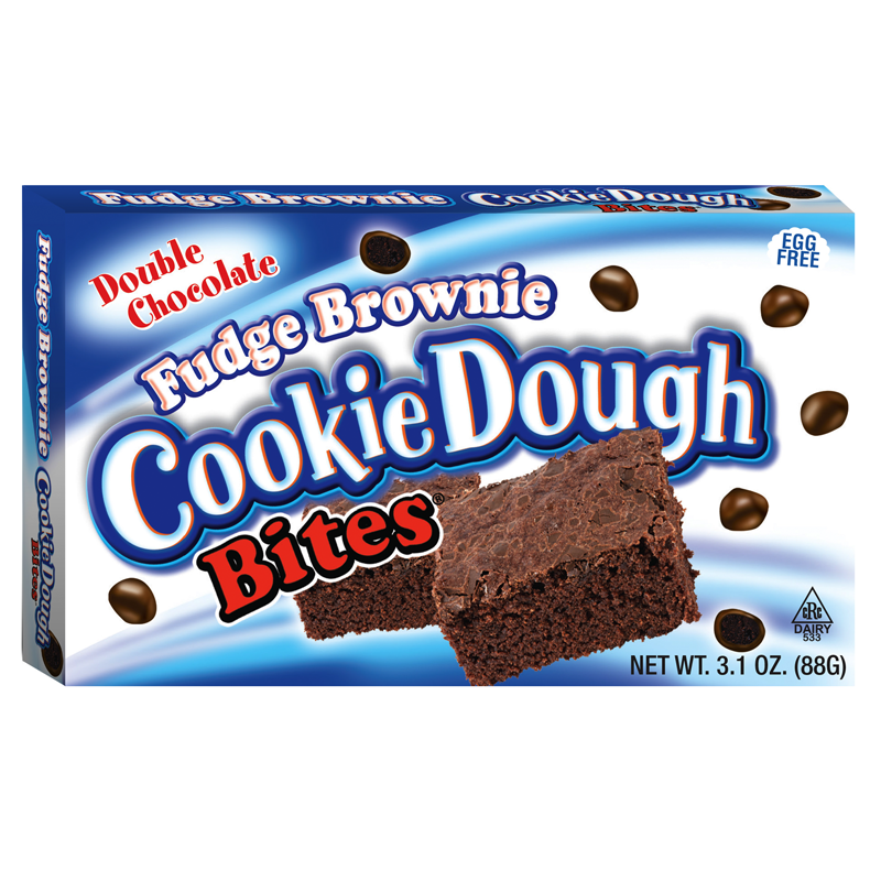 Cookie Dough Bites Fudge Brownie 3.1oz (88g)