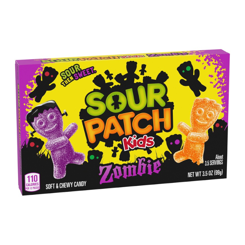 Sour Patch Zombies theatre Box 3.50z